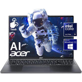 Acer Swift Go 16 (2024) Sfg16 Intel Core Ultra 9 H Serise Powerful 16 Cores W/ Intel® Ai Boost Npu & 16" Ips Touch Screen , Iron - CompuMe